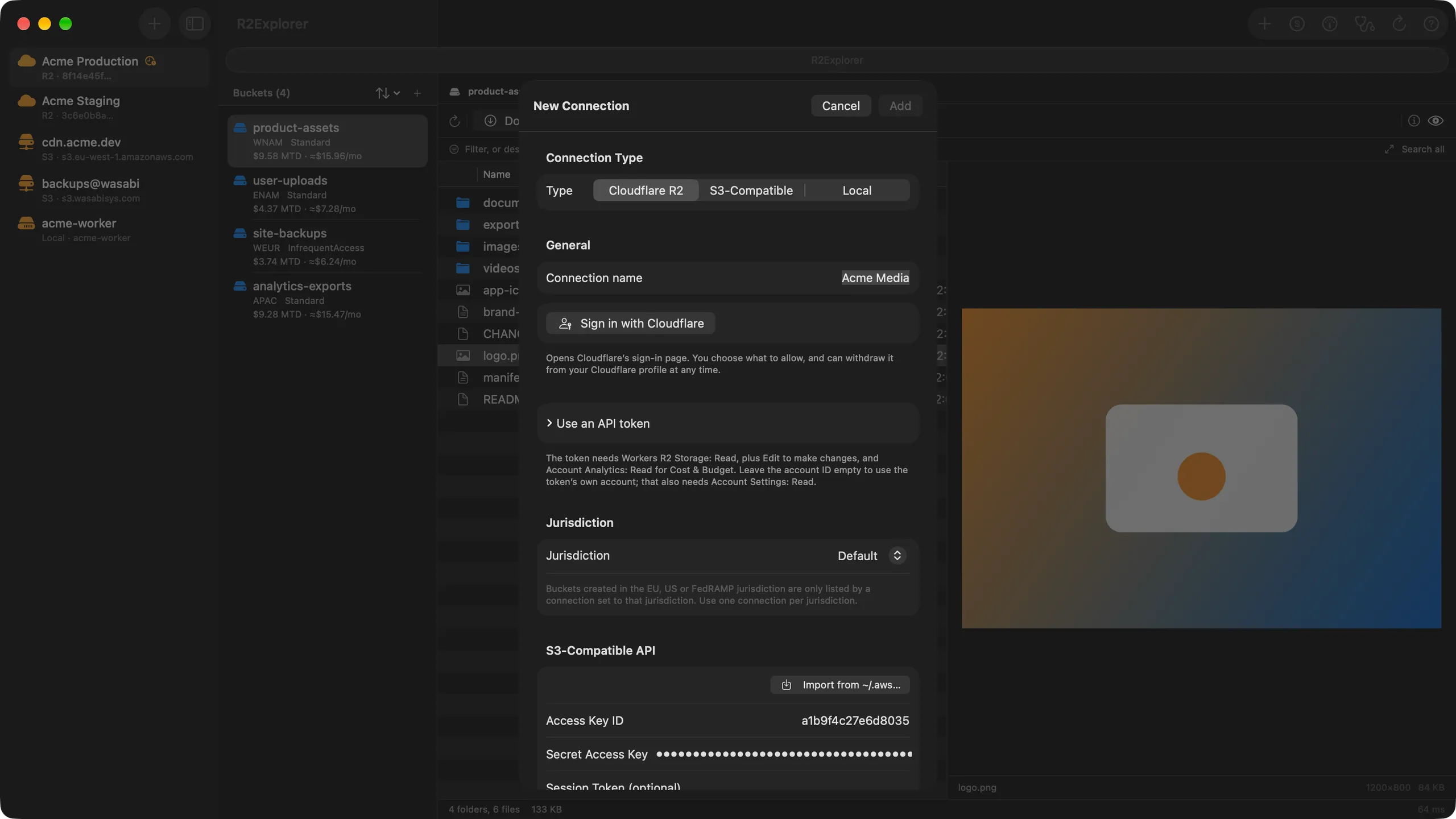 Connection Setup