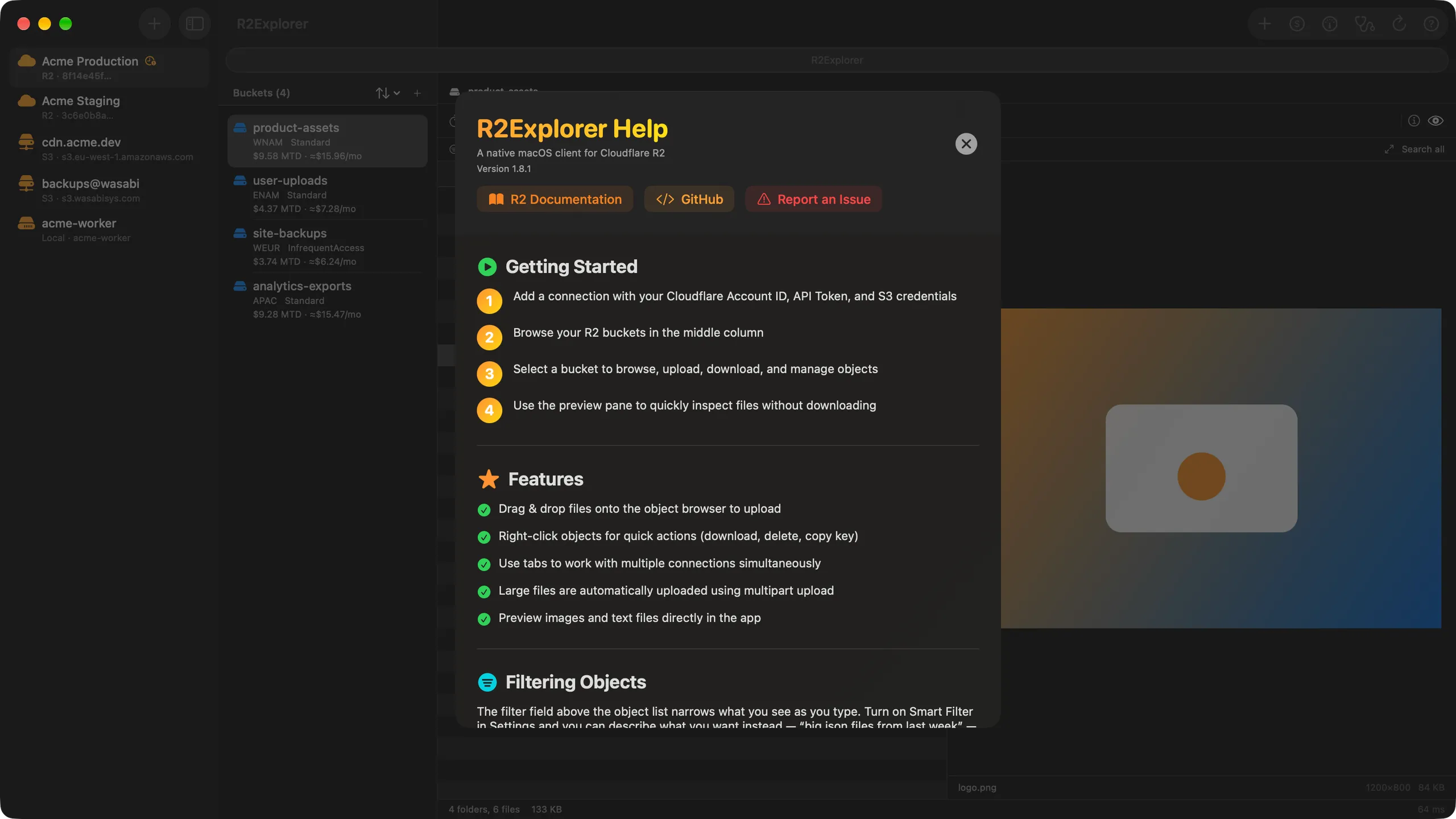 Help & Shortcuts